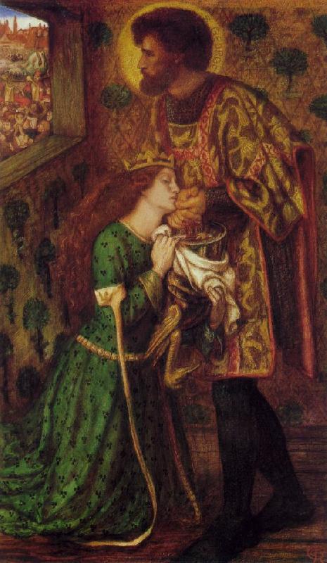 Dante Gabriel Rossetti St. George and the Princess Sabra France oil painting art